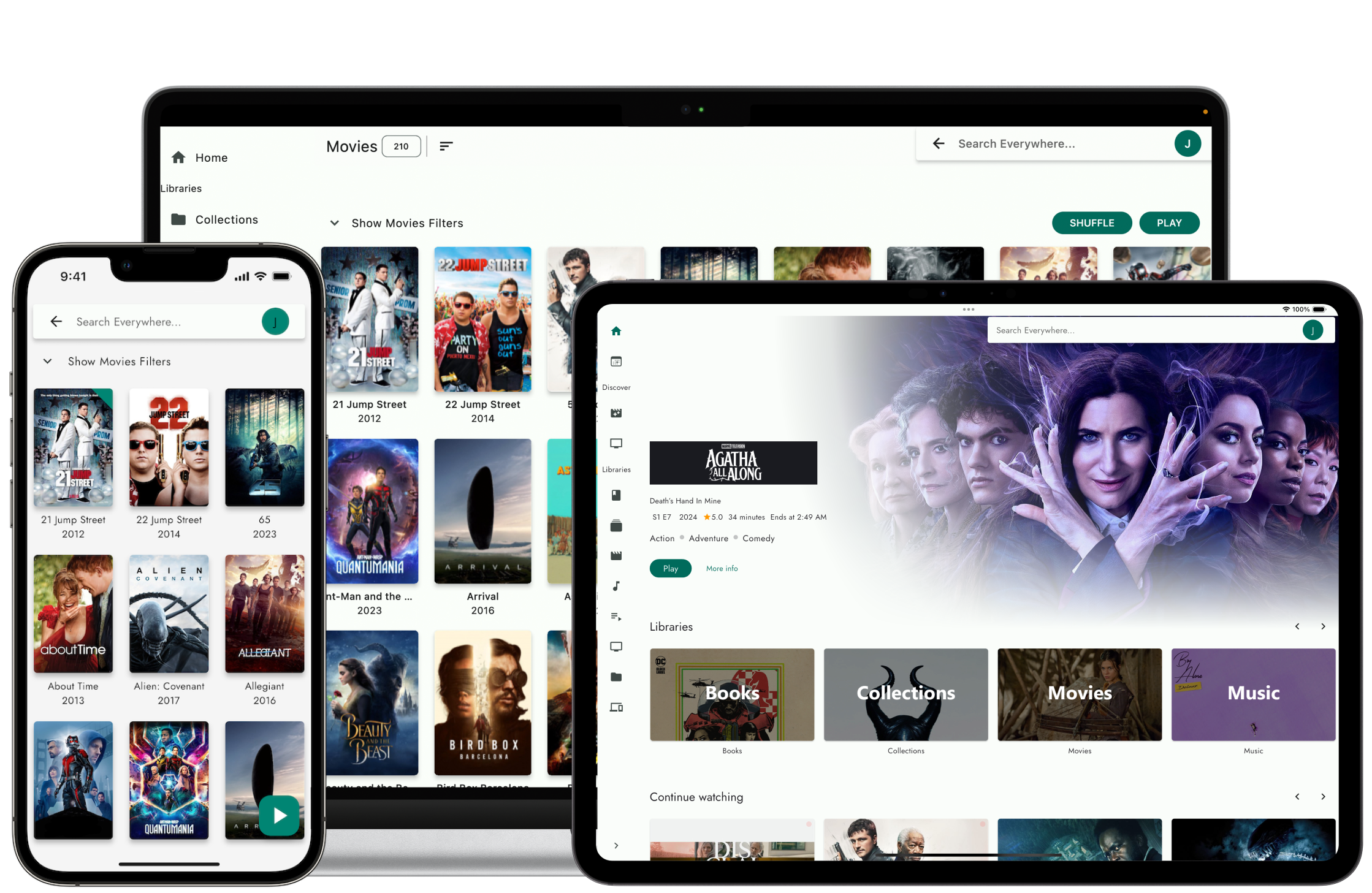 Phyn on iPhone, iPad and Mac